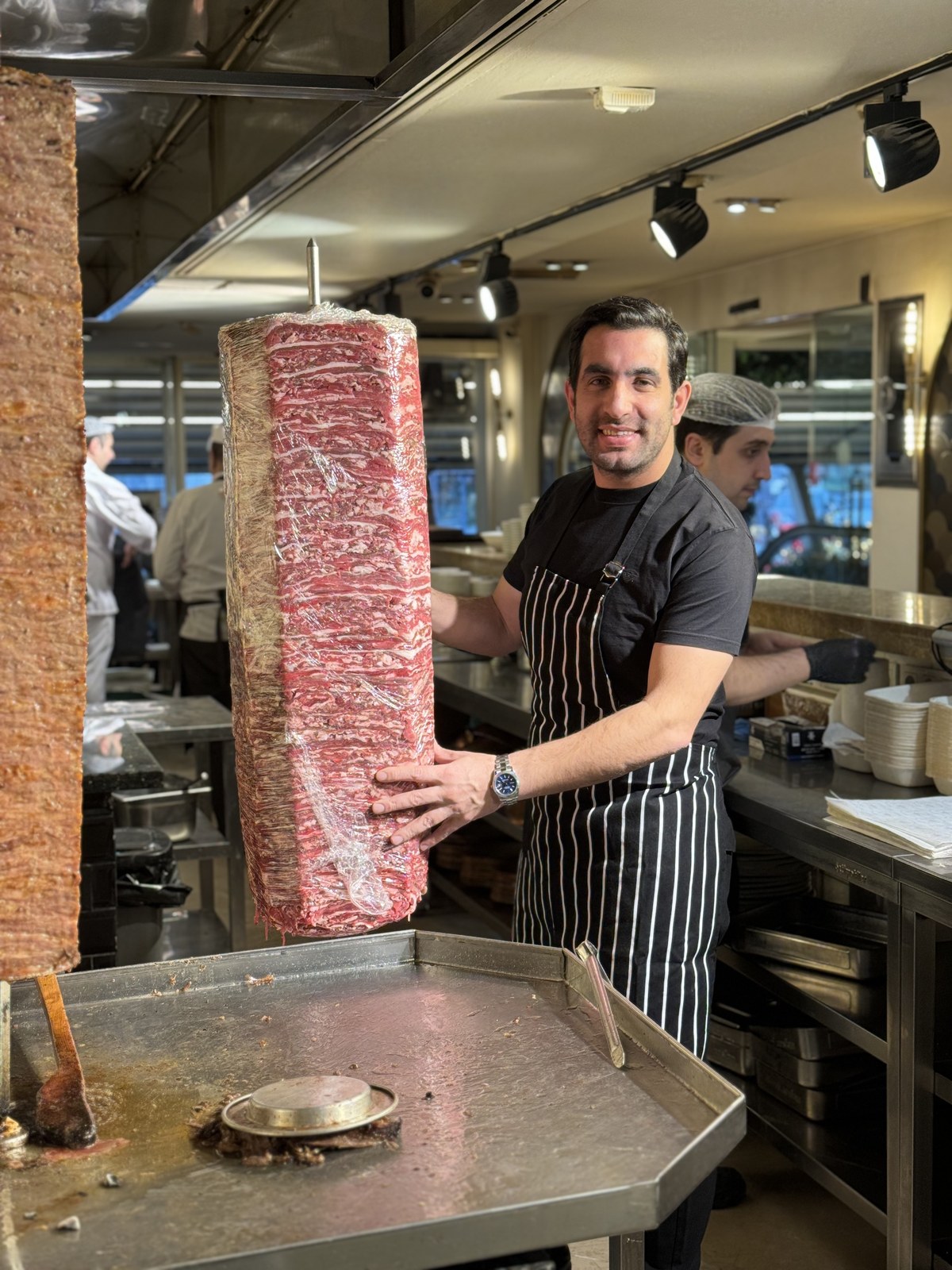 Serkan Usta döner başında